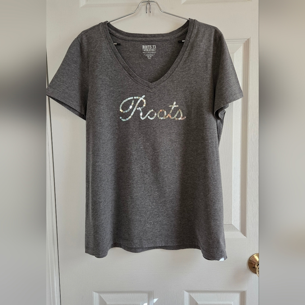 Roots Canada Womens Tee Shirt. Med
